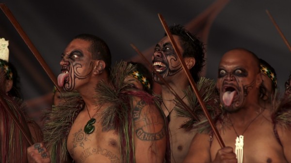 Ngaa haka group